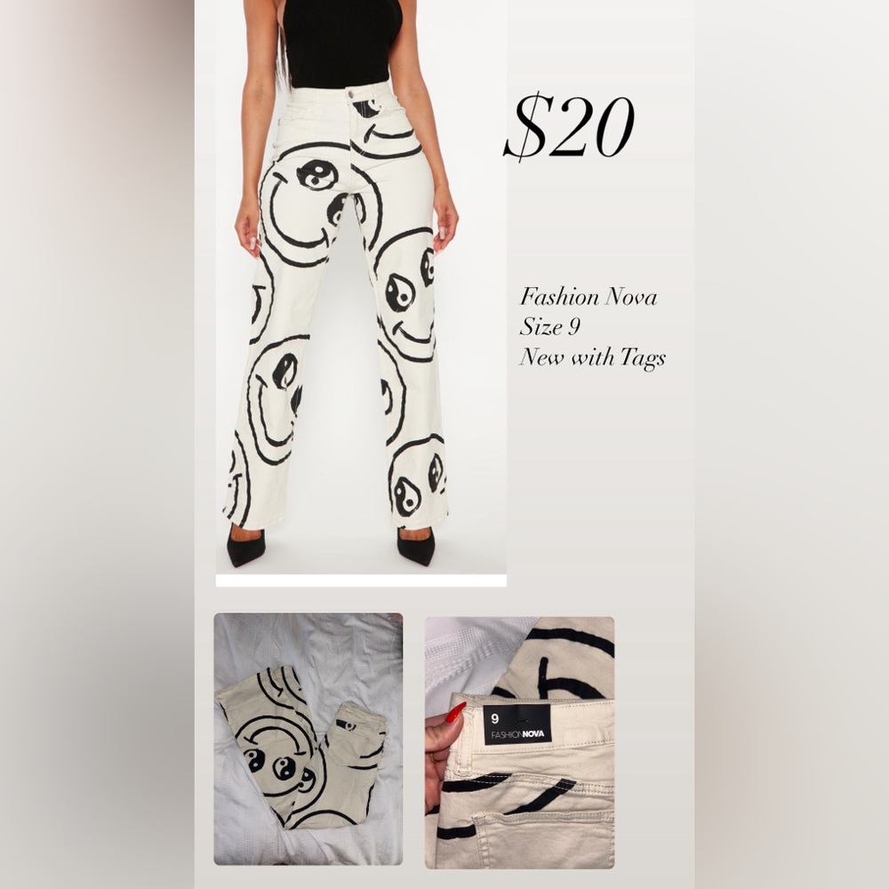 Printed pants